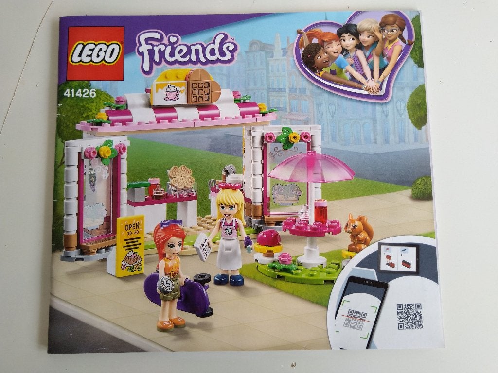 Lego Friends 41426 Heartlake City Park Café, Compleet, Lego, Friends, Ophalen of Verzenden