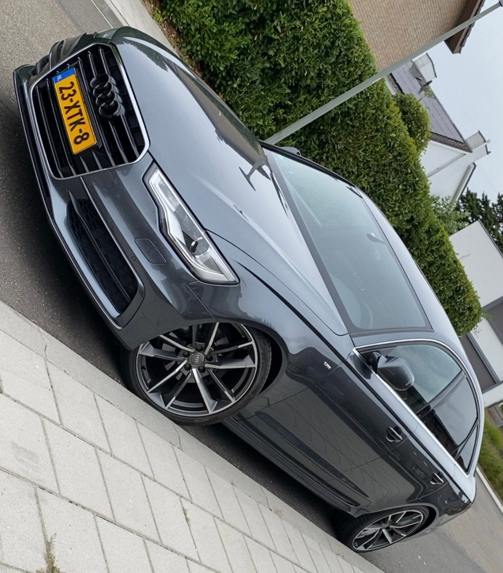 Audi A6 2.0 TFSI 180PK 2012 Daytona Grey, Auto's, Audi, Euro 5, Zwart, 4 cilinders, 1984 cc