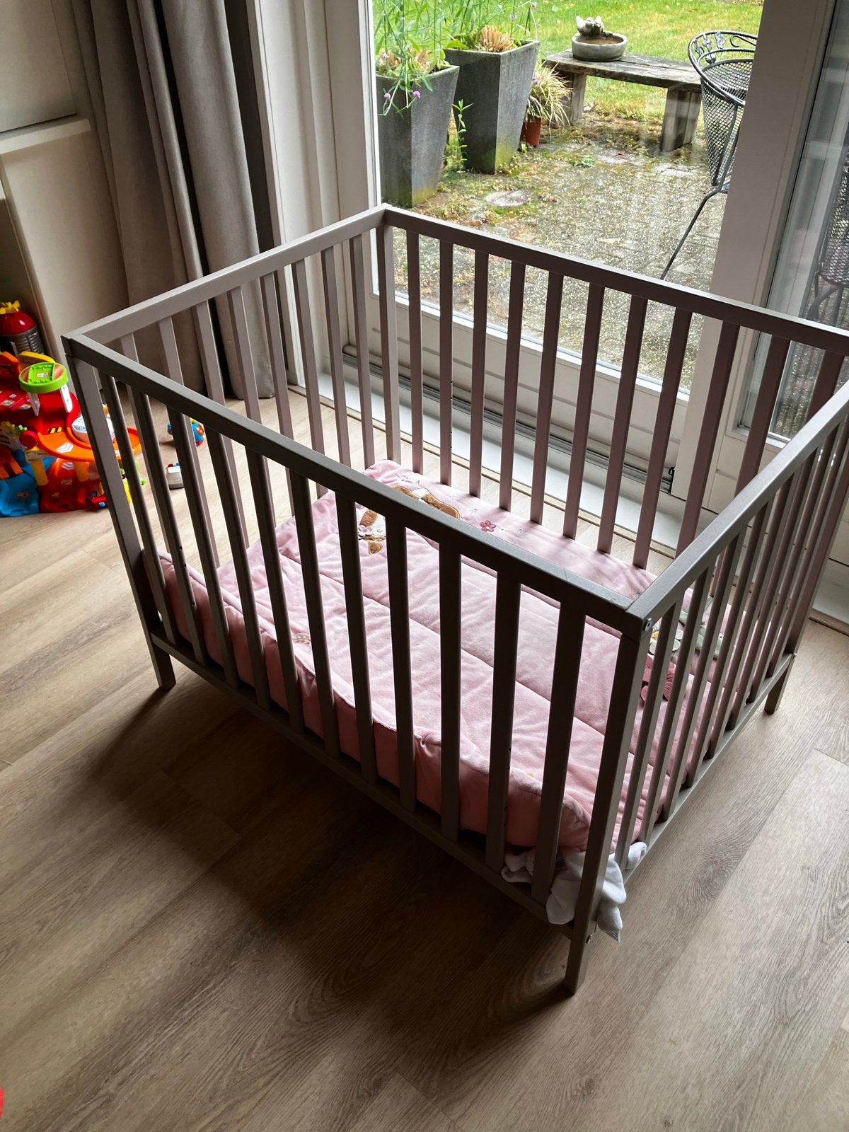 Mooie box, weinig gebruikt (exclusief boxkleed), Kinderen en Baby's, Boxen, Ophalen, Zo goed als nieuw, Rechthoekig, Boxkleed