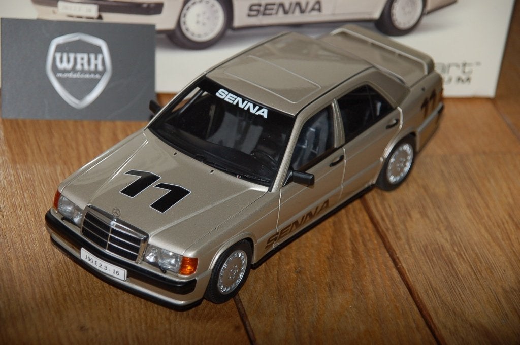 MERCEDES 190 SENNA #11 NURNBURGRING Autoart WRH, Verzenden, Zo goed als nieuw, Auto, Autoart