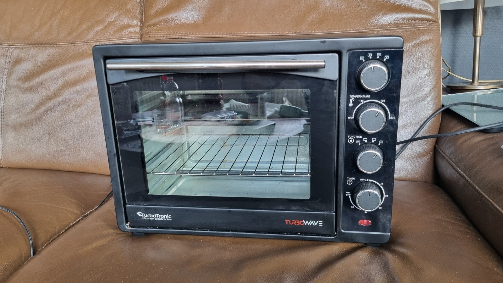 Compacte TurboTronic TurboWave Oven met Grill, Ophalen, Minder dan 45 cm, Minder dan 45 cm, Vrijstaand