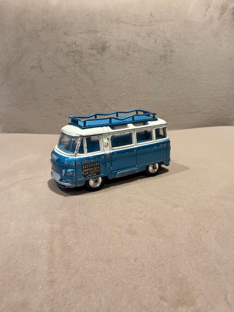 Vintage Corgi Toys Commer Bus 479 Samuelson Film Service, Ophalen of Verzenden, Gebruikt, Auto's
