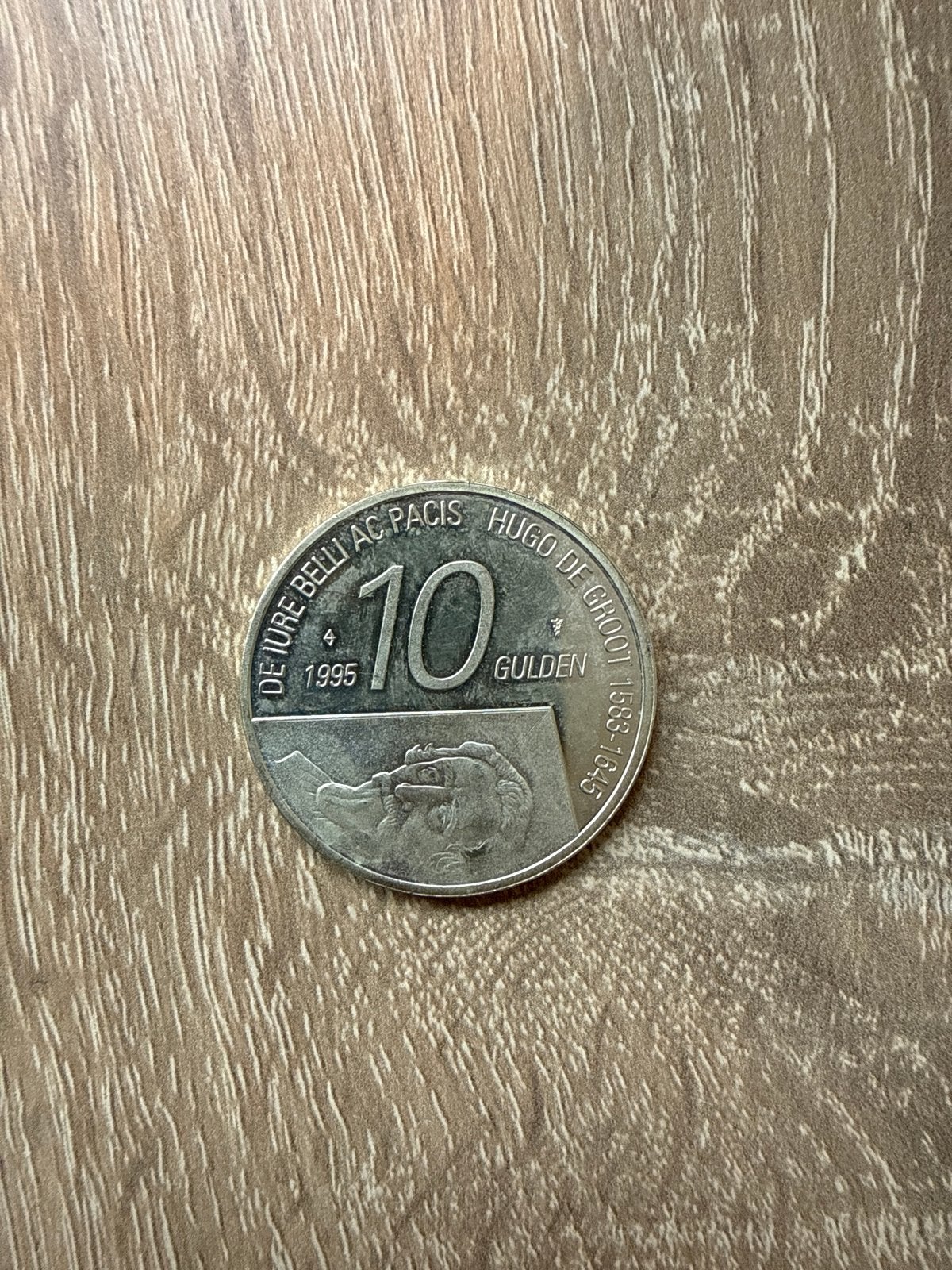 10 Gulden Hugo de Groot munt 1995 Koningin Beatrix, Postzegels en Munten, Munten | Nederland, Ophalen, Koningin Beatrix, 10 gulden