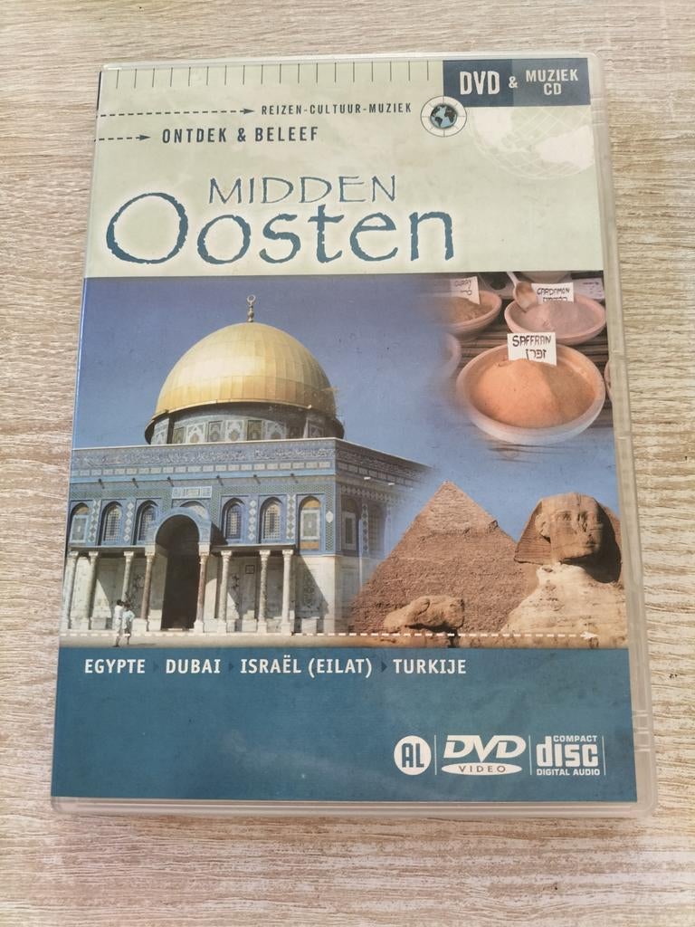 Midden Oosten cd + dvd, Cd's en Dvd's, Dvd's | Documentaire en Educatief, Ophalen of Verzenden
