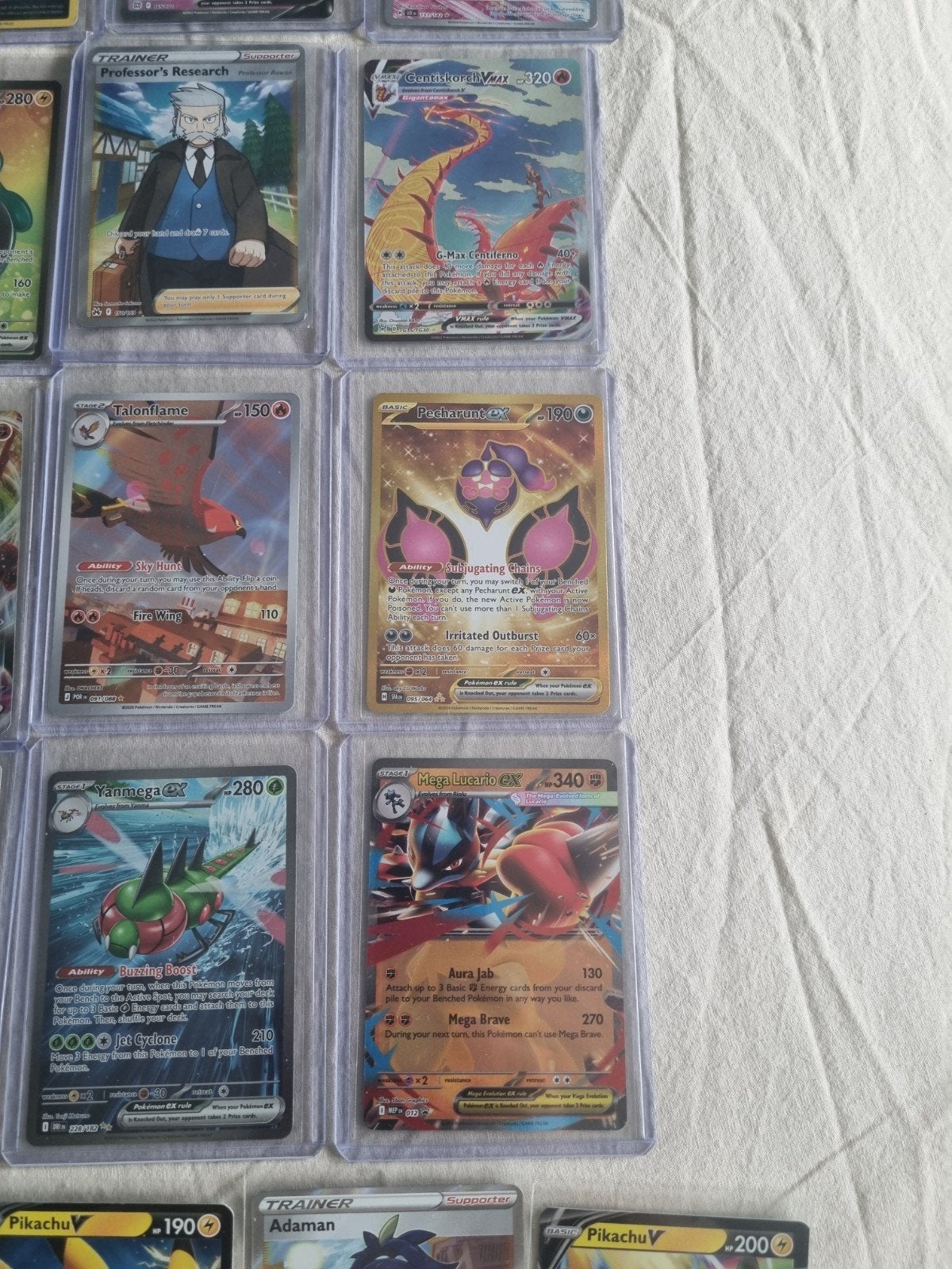 Pokémon Kaarten Collectie: VMAX, EX, GX en Trainers, Ophalen of Verzenden, Zo goed als nieuw, Meerdere kaarten