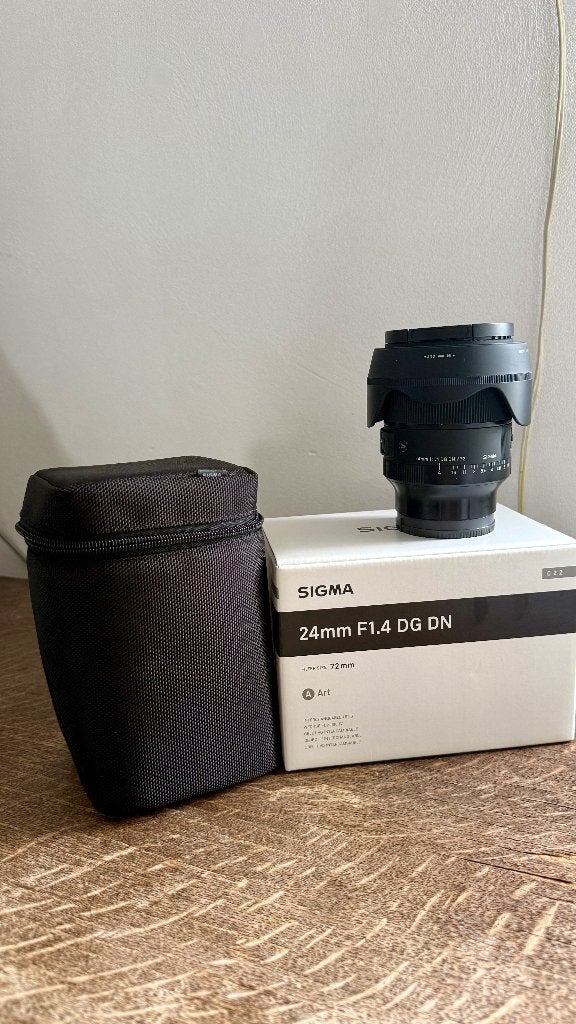 Sigma 24 mm f/1.4 DG DN ART Sony E-mount, Audio, Tv en Foto, Fotografie | Lenzen en Objectieven, Ophalen, Sony E-mount, Sigma