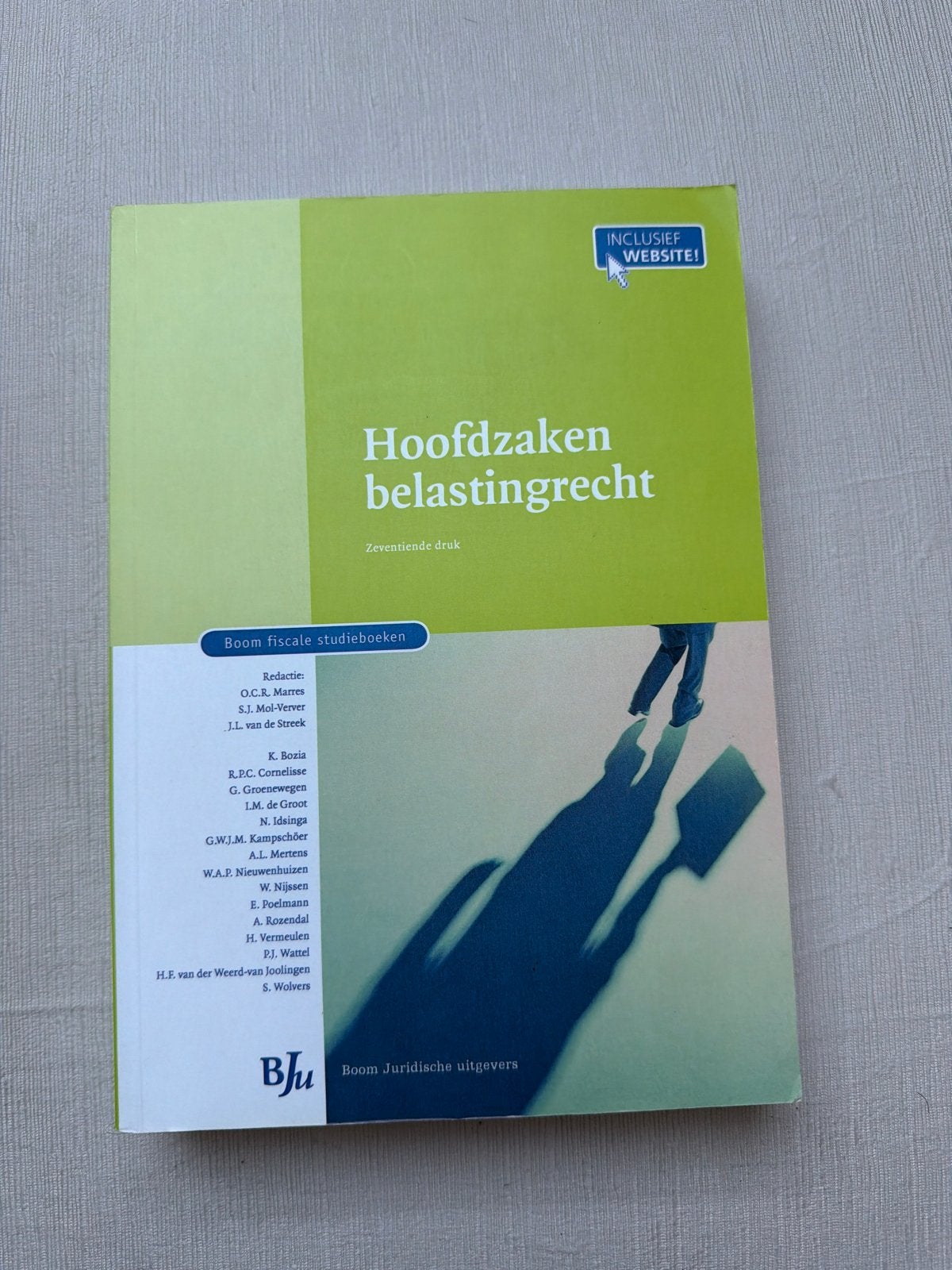 Hoofdzaken belastingrecht - Zeventiende druk, Ophalen of Verzenden, Gamma, Zo goed als nieuw, HBO