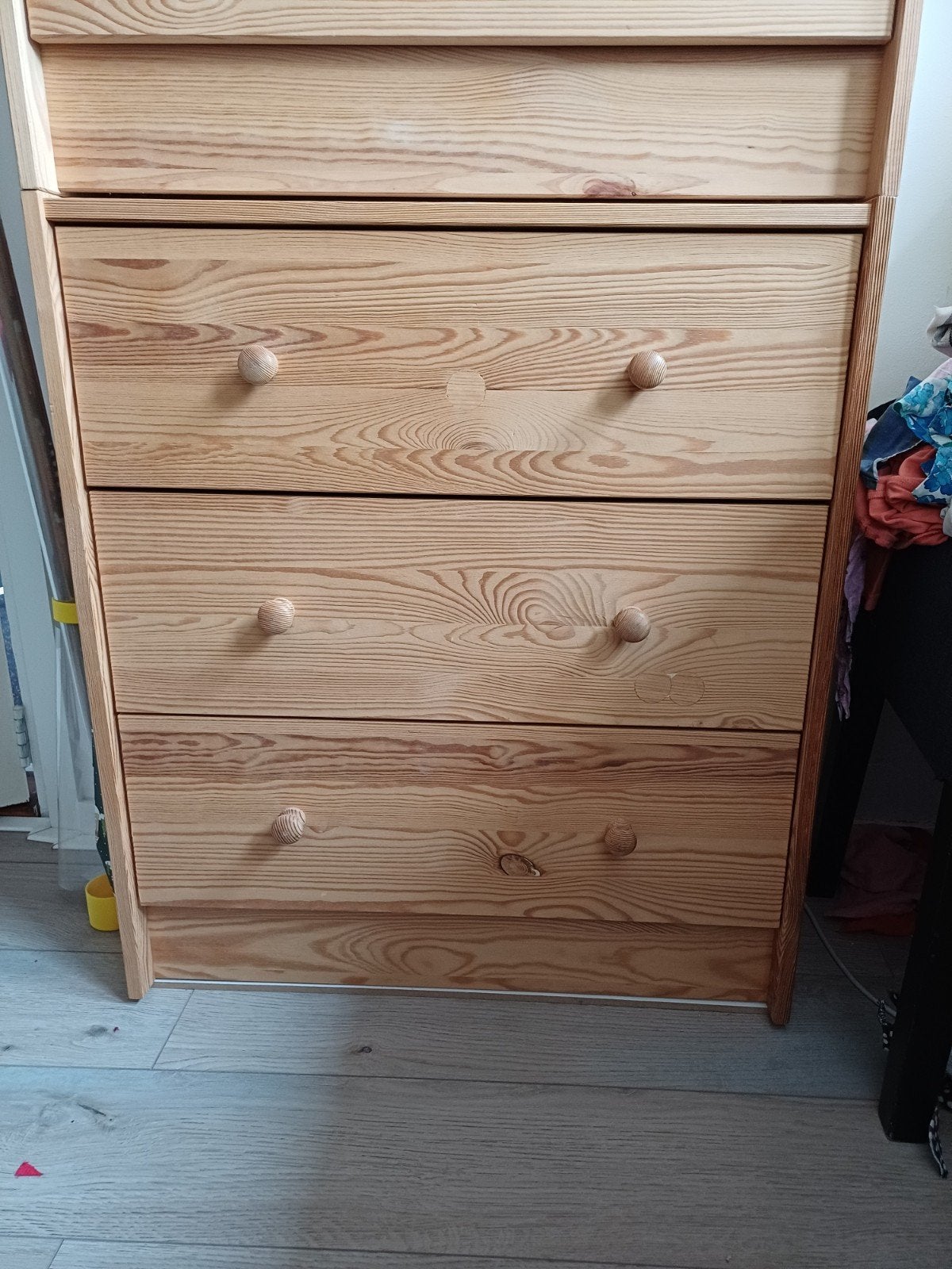 Grenen ladekast, 2 stuks: 70x6232cm (hxbxd), Huis en Inrichting, Ophalen, 25 tot 50 cm, Minder dan 50 cm, Minder dan 100 cm