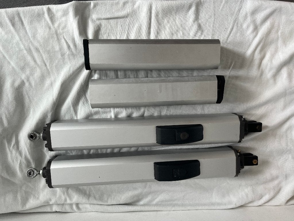 set Faac 400 CBAC nieuwe type, Ophalen, Gebruikt, IJzer, Tuinhek