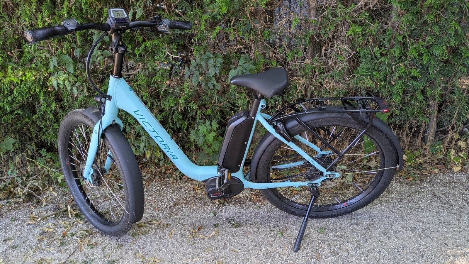 Victoria E-bike met Bosch PowerPack 500 en schijfremmen, Gebruikt, Versnellingen, Minder dan 47 cm, Schijfrem