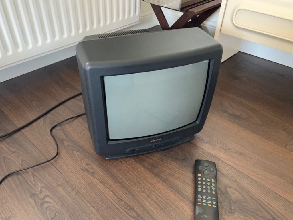 Daewoo DMQ-14A1 14 inch CRT televisie, Ophalen, Overige merken