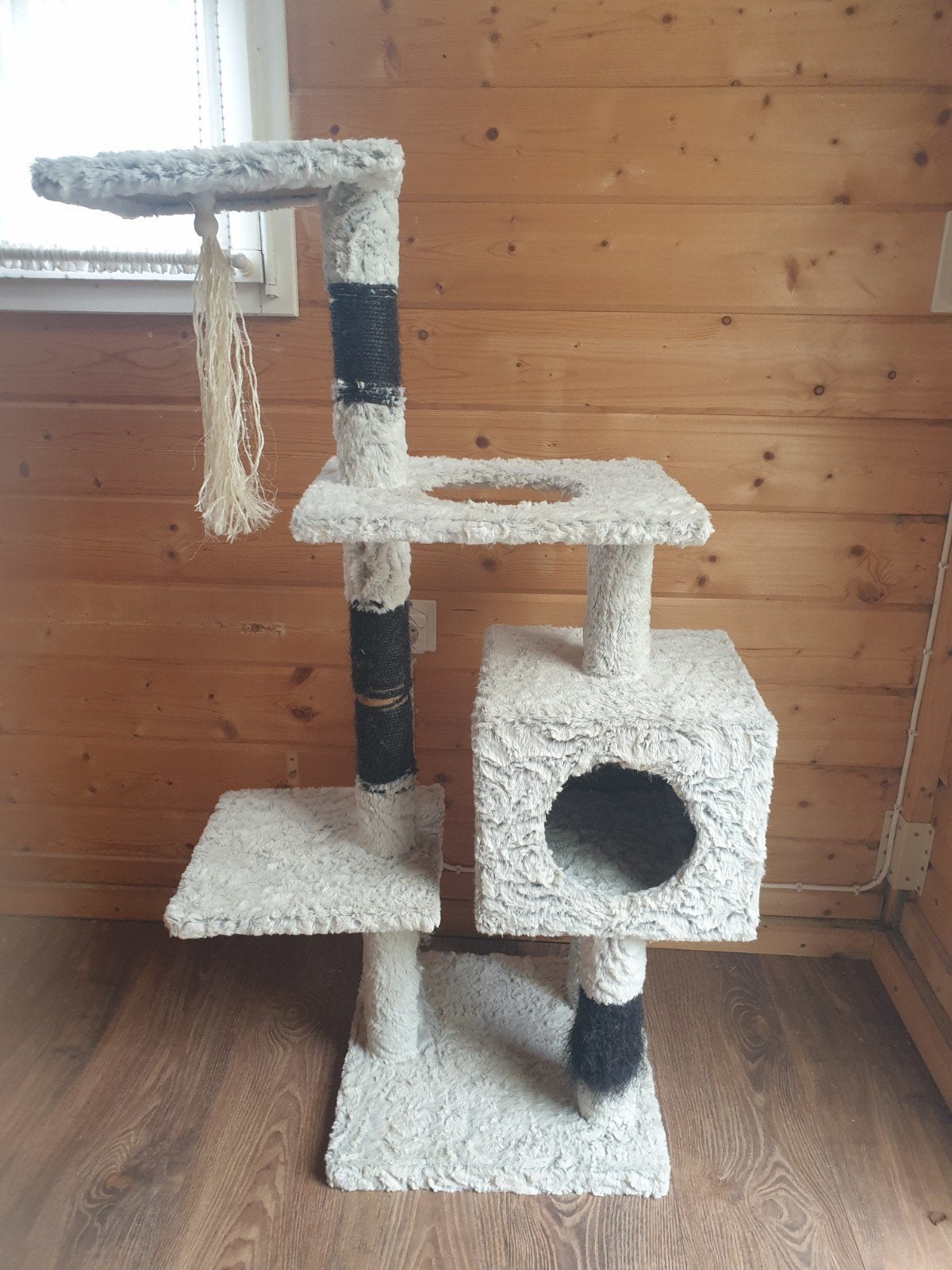 krabpaal klimrek huisje kitten, Ophalen, Krabpaal