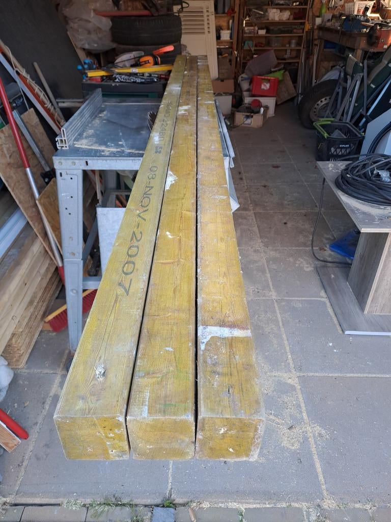 Metselprofiel komo., Minder dan 25 mm, Ophalen of Verzenden, Pallet, Minder dan 200 cm