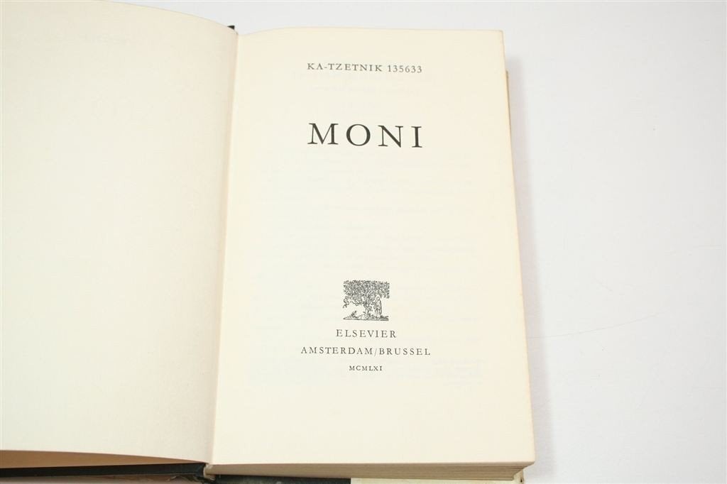 Moni — Auschwitz Roman Misbruik van Ka-Tzetnik 135633 1961, Ophalen of Verzenden, Tweede Wereldoorlog, Gelezen, Overige onderwerpen
