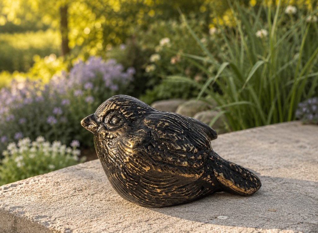 MINI MUSJE / VOGELTJE / BRONS
