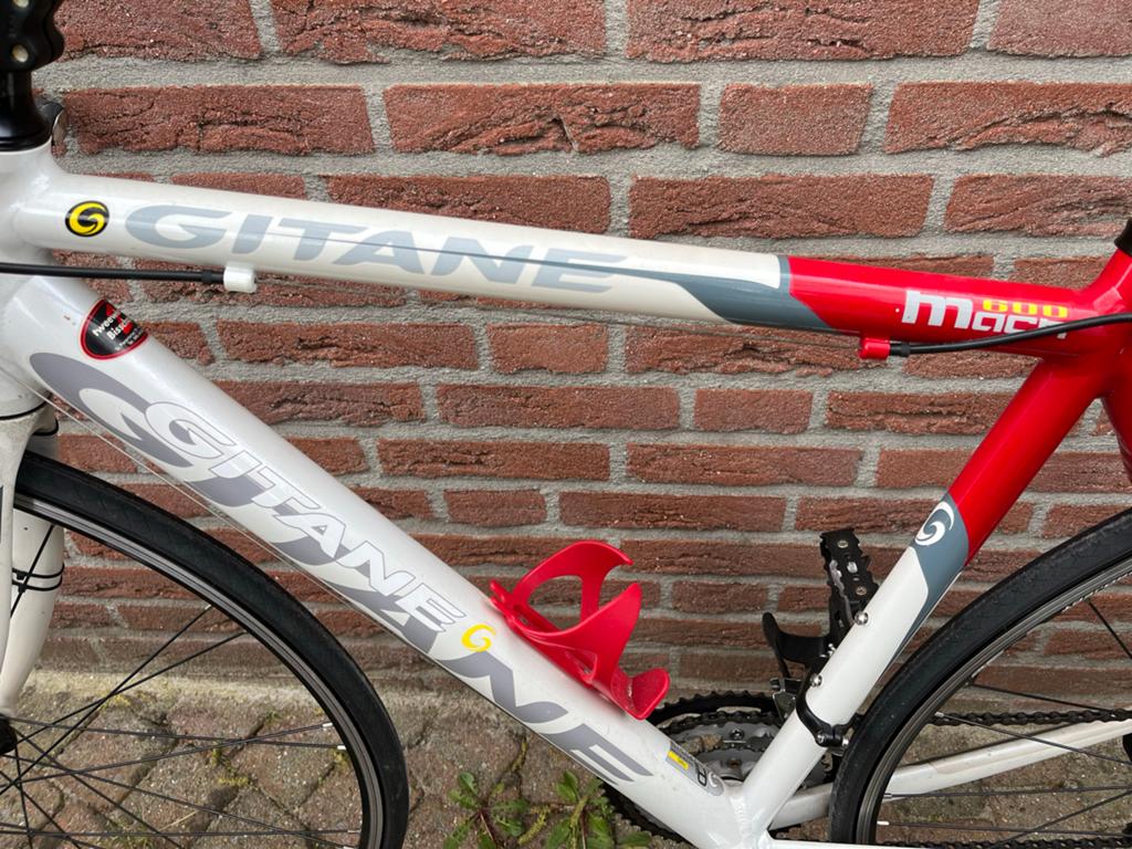Gitane racefiets met Shimano Sora onderdelen, Fietsen en Brommers, 28 inch, Gebruikt, Aluminium, Meer dan 20 versnellingen