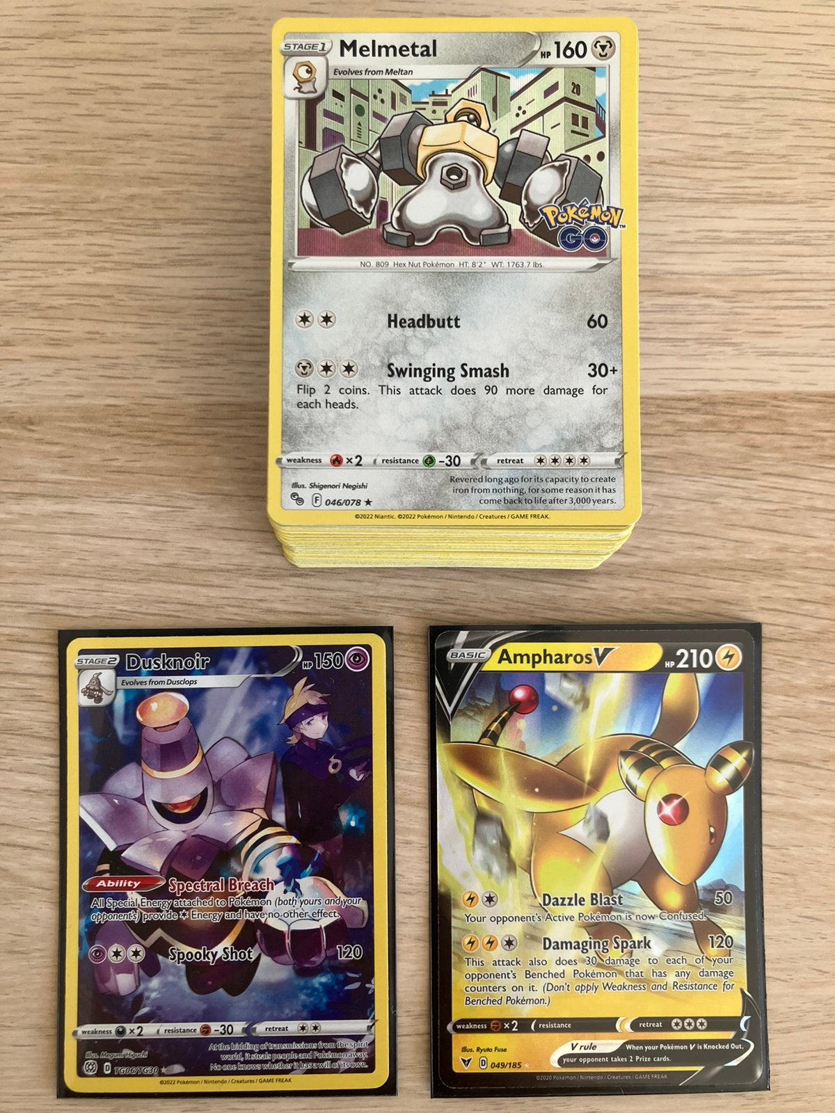 KADO TIP Set van 100 verschillende originele Pokemon kaarten, Ophalen of Verzenden, Zo goed als nieuw, Meerdere kaarten, Foil