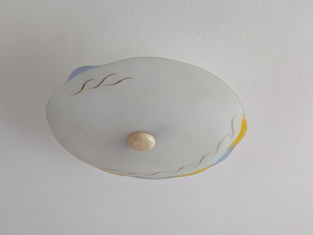 lamp, Ophalen, Vintage, Minder dan 50 cm, Glas