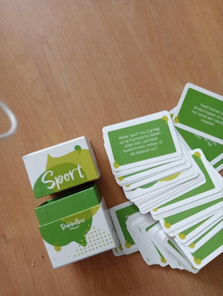 Sport babbelbox, Hobby en Vrije tijd, Ophalen of Verzenden, Zo goed als nieuw