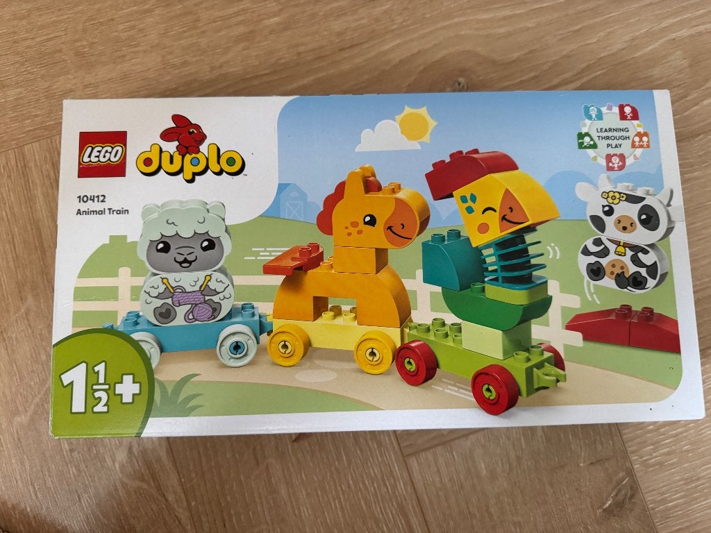 LEGO Duplo 10412 Dieren Trein - Zo goed als nieuw, Kinderen en Baby's, Speelgoed | Duplo en Lego, Compleet, Overige thema's, Ophalen of Verzenden