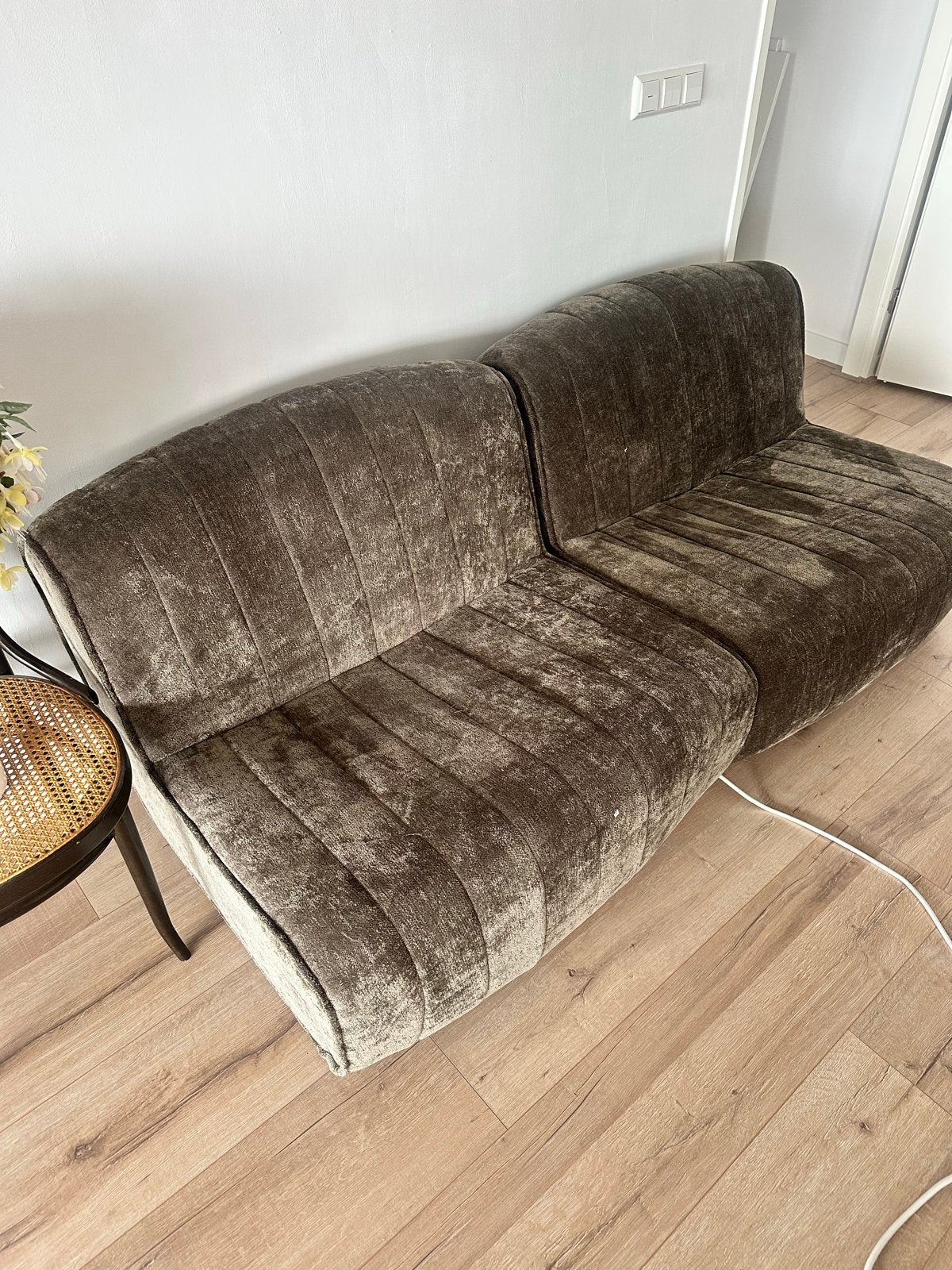 Twee Kwantum Busto fauteuils (2stuk), Ophalen, Gebruikt, Stof, 75 tot 100 cm