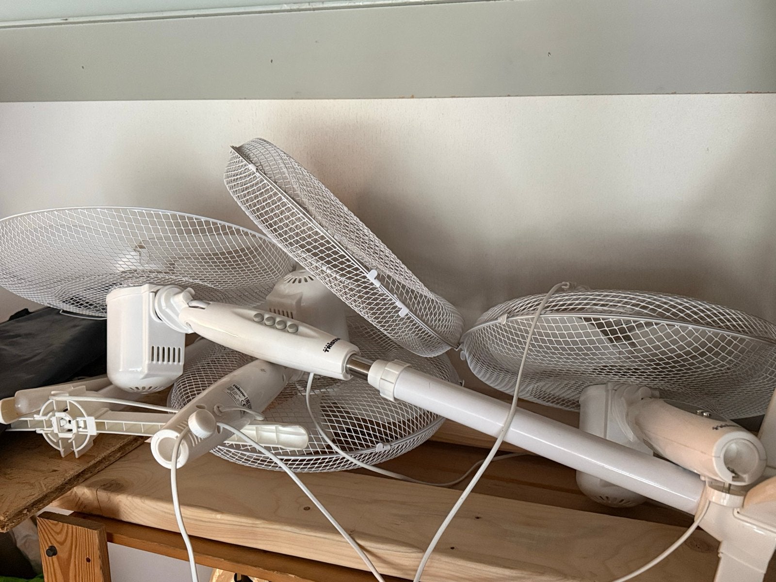 5x Ventilator - Elektronisch, 2x standaard, Ophalen of Verzenden, Gebruikt, Statiefventilator