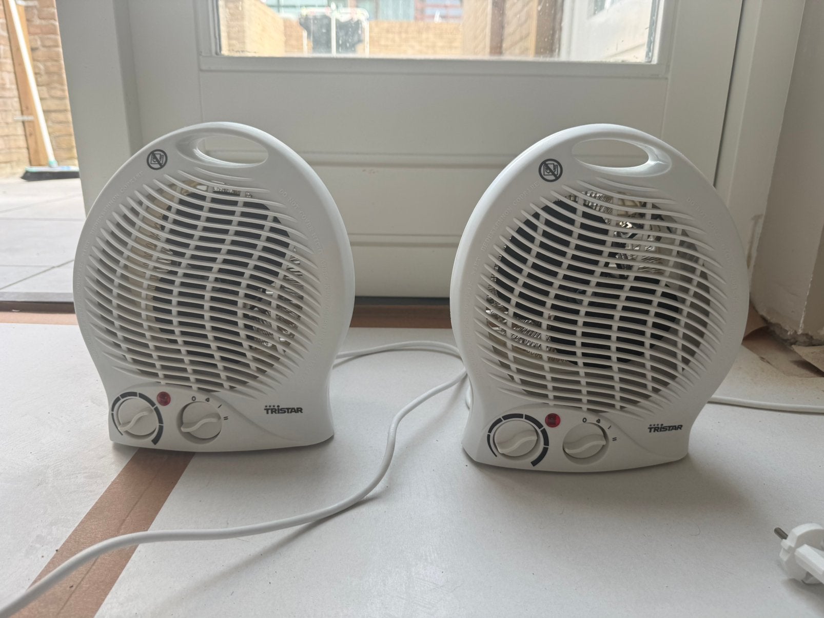 2x Tristar elektrische ventilatorkachel – 2000W, Witgoed en Apparatuur, Ventilatoren, Ophalen of Verzenden, Zo goed als nieuw