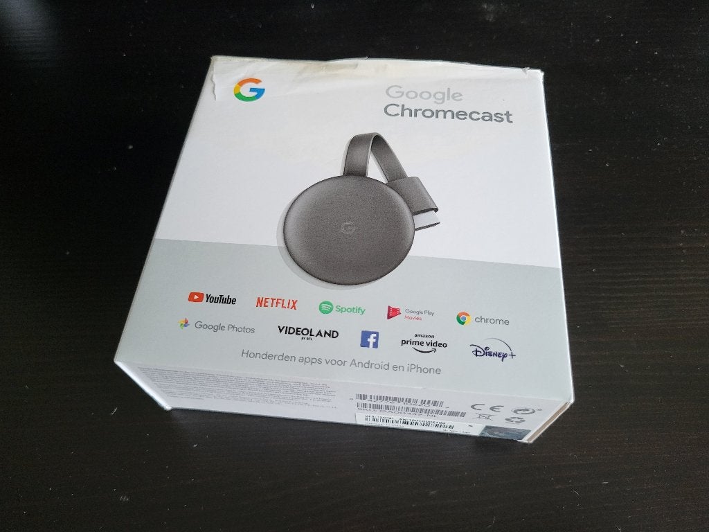 Google Chromecast V3, Ophalen of Verzenden, Zo goed als nieuw