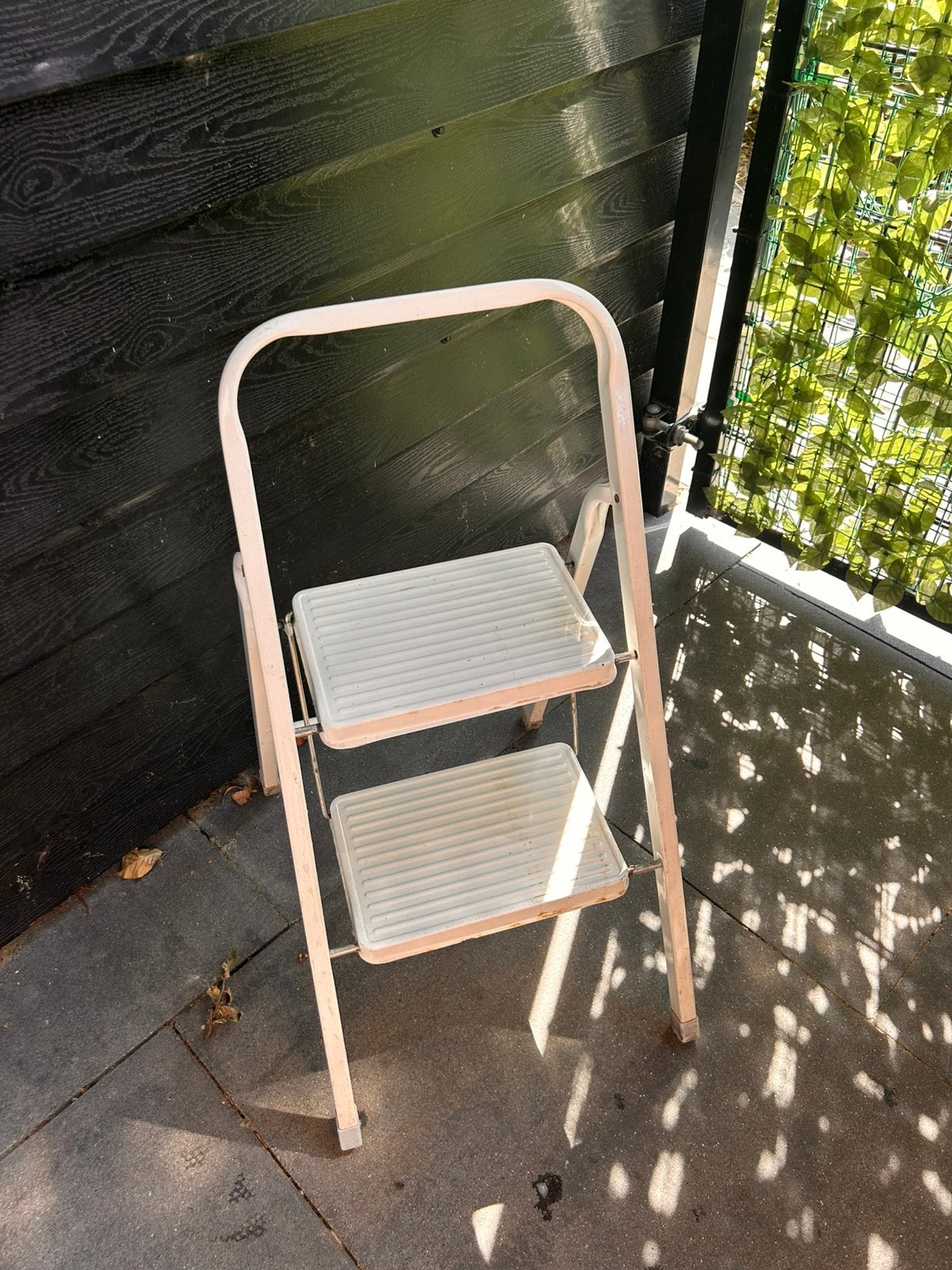 Tapje twee treden, Ophalen, Gebruikt, Opvouwbaar of Inschuifbaar, Minder dan 2 meter