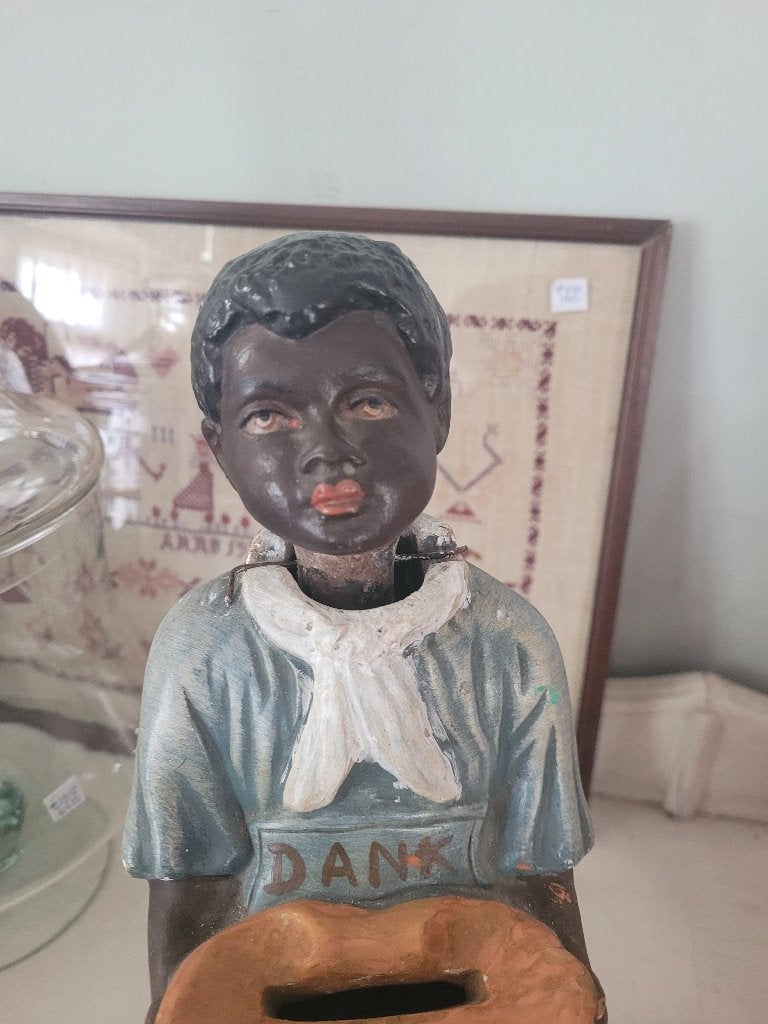 Antiek knik engeltje helemaal origineel, Ophalen of Verzenden