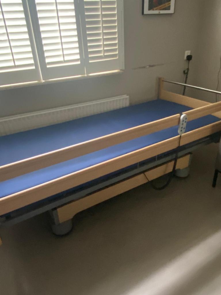Hoog laag bed 90x200 cm, Ophalen, Verstelbaar, 90 cm, Eenpersoons