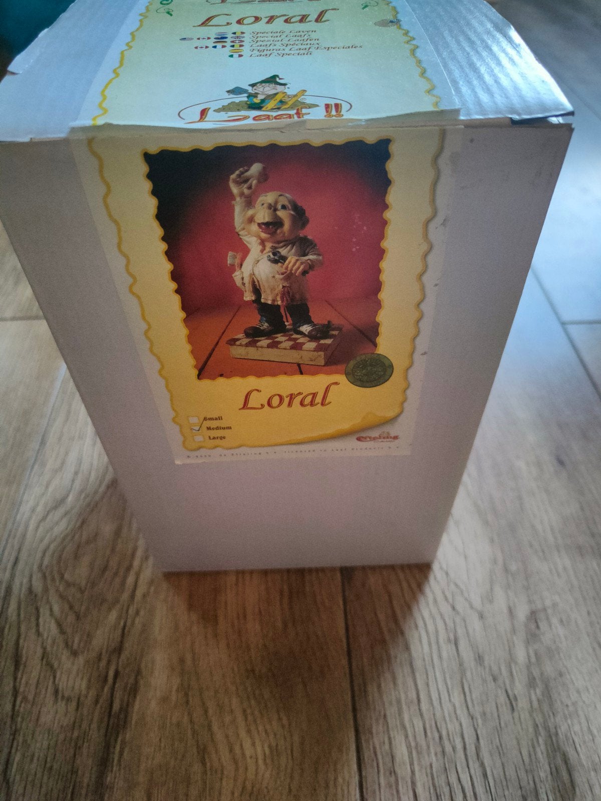 Het volk van Laaf Efteling Loral Oral-B Medium met Doos, Ophalen of Verzenden, Zo goed als nieuw, Beeldje of Poppetje
