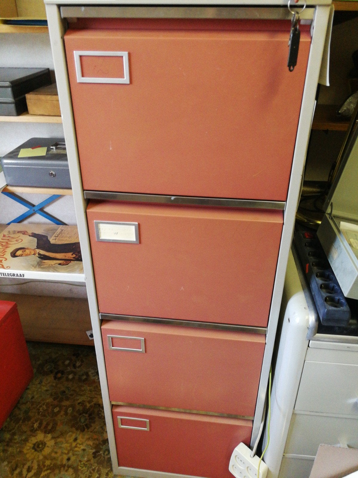 Archiefkast voor hangmappen, Ophalen, Gebruikt, 50 tot 100 cm, Minder dan 100 cm