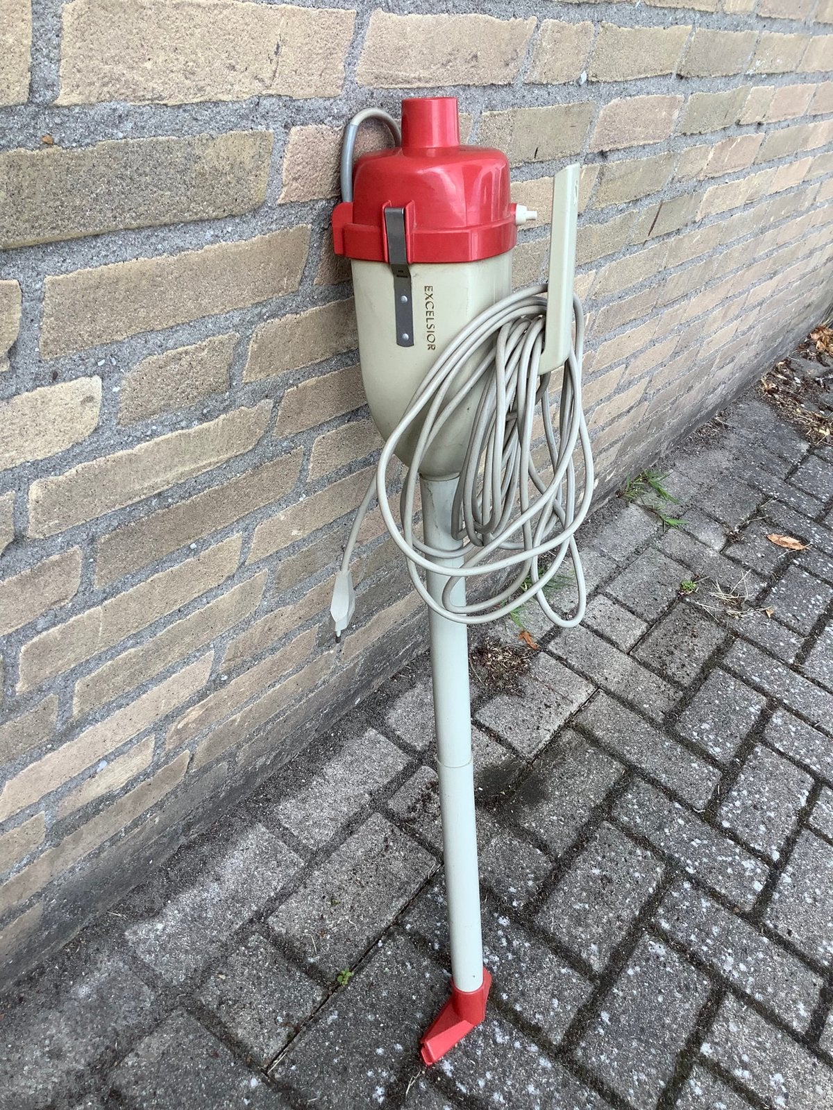 Vintage Excelsior stofzuiger steelstofzuiger, Ophalen of Verzenden, Gebruikt