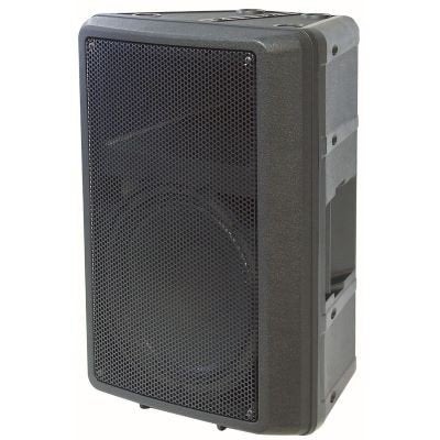 4x DAP K112 speakerset met versterker en kabels, Gebruikt, Inclusief kabels, Speakerset, Ophalen
