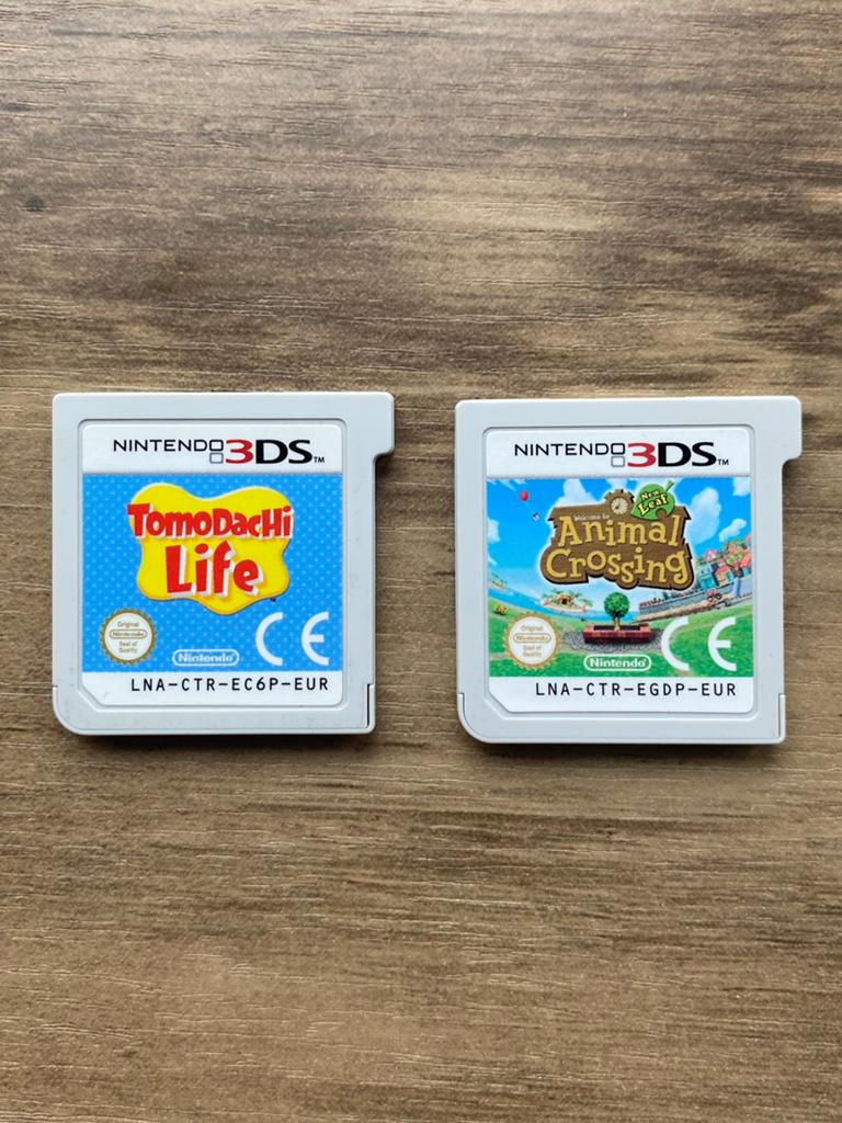 Tomodachi Life en Animal Crossing - Nintendo 3DS spellen, Spelcomputers en Games, Games | Nintendo 2DS en 3DS, Ophalen of Verzenden