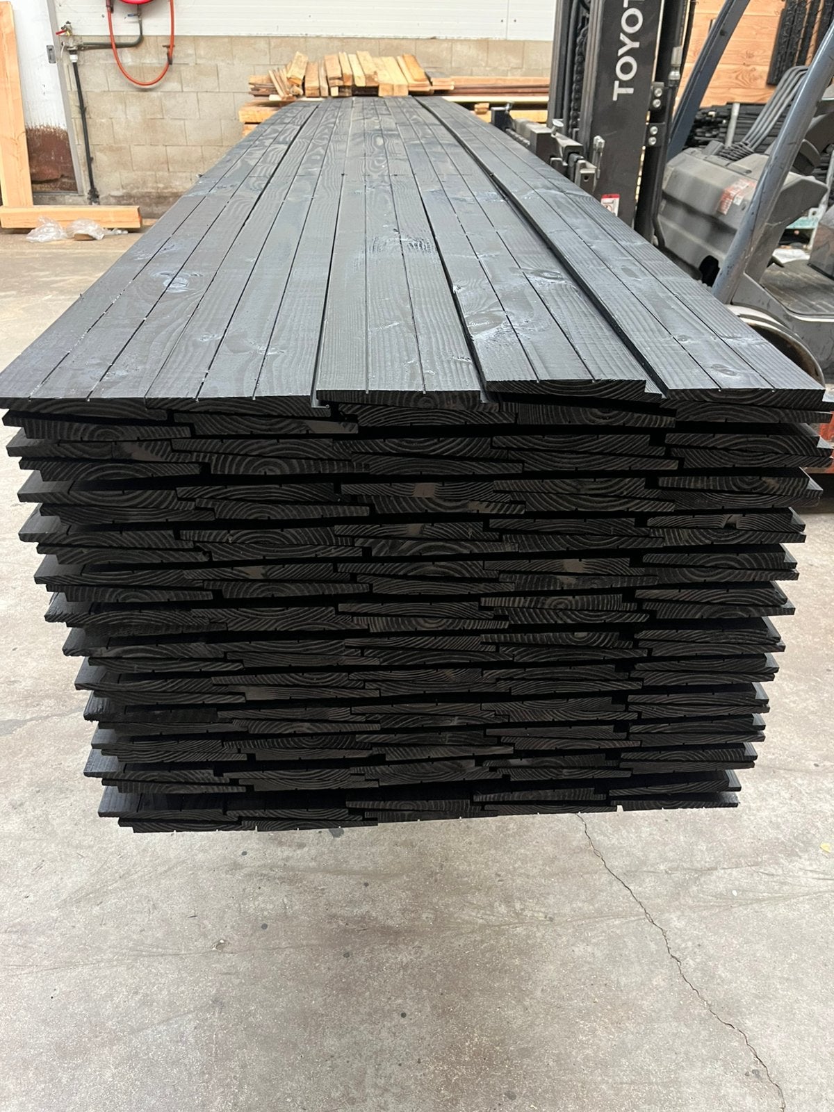 Dikke Douglas zweeds rabat delen 12/27mm, Ophalen, Zo goed als nieuw, 250 cm of meer, Planken