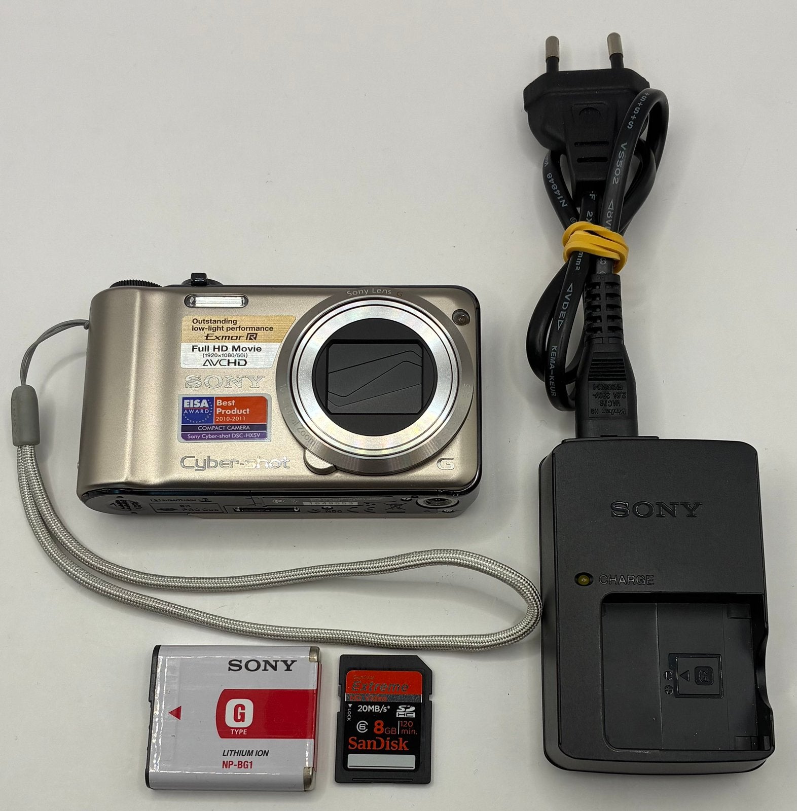 Sony Cyber-shot DSC-HX5 - compact camera, Ophalen of Verzenden, Zo goed als nieuw, Sony, 8 keer of meer