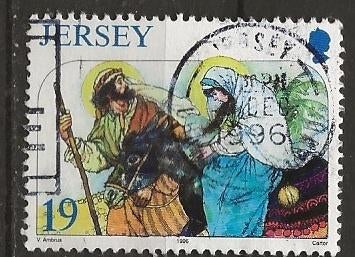 Jersey 42, Jozef&Maria, Verzenden, Gestempeld