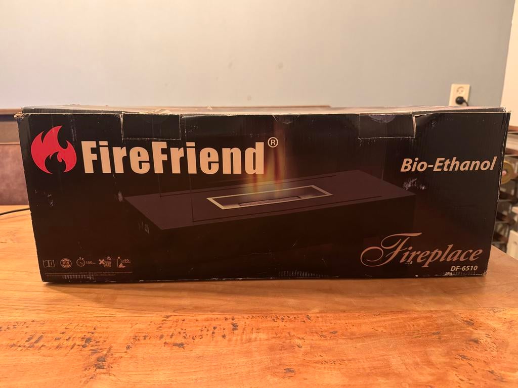 FireFriend Bio-Ethanol Sfeerhaard DF-6510, Ophalen of Verzenden, Nieuw, Vrijstaande haard, Overige soorten