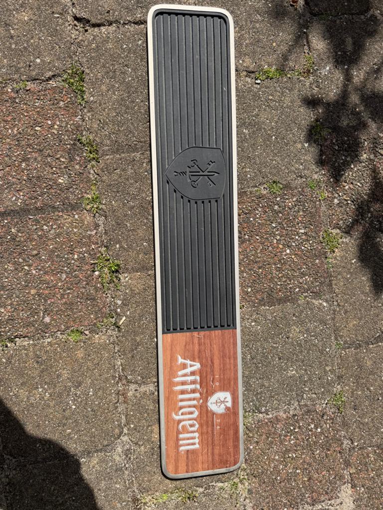 Affligem biermat, Verzamelen, Ophalen of Verzenden, Gebruikt, Reclamebord, Plaat of Schild, Heineken
