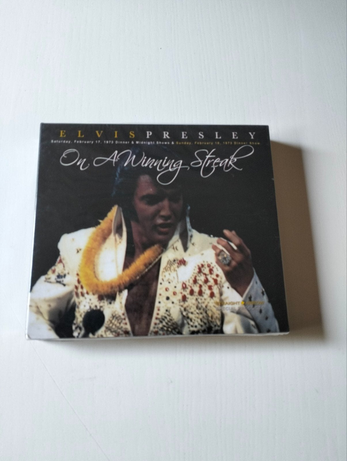 Elvis Presley 3cd digipack "ON A WINNING STREAK", Cd's en Dvd's, Cd's | Rock, Ophalen of Verzenden, Nieuw in verpakking, Poprock