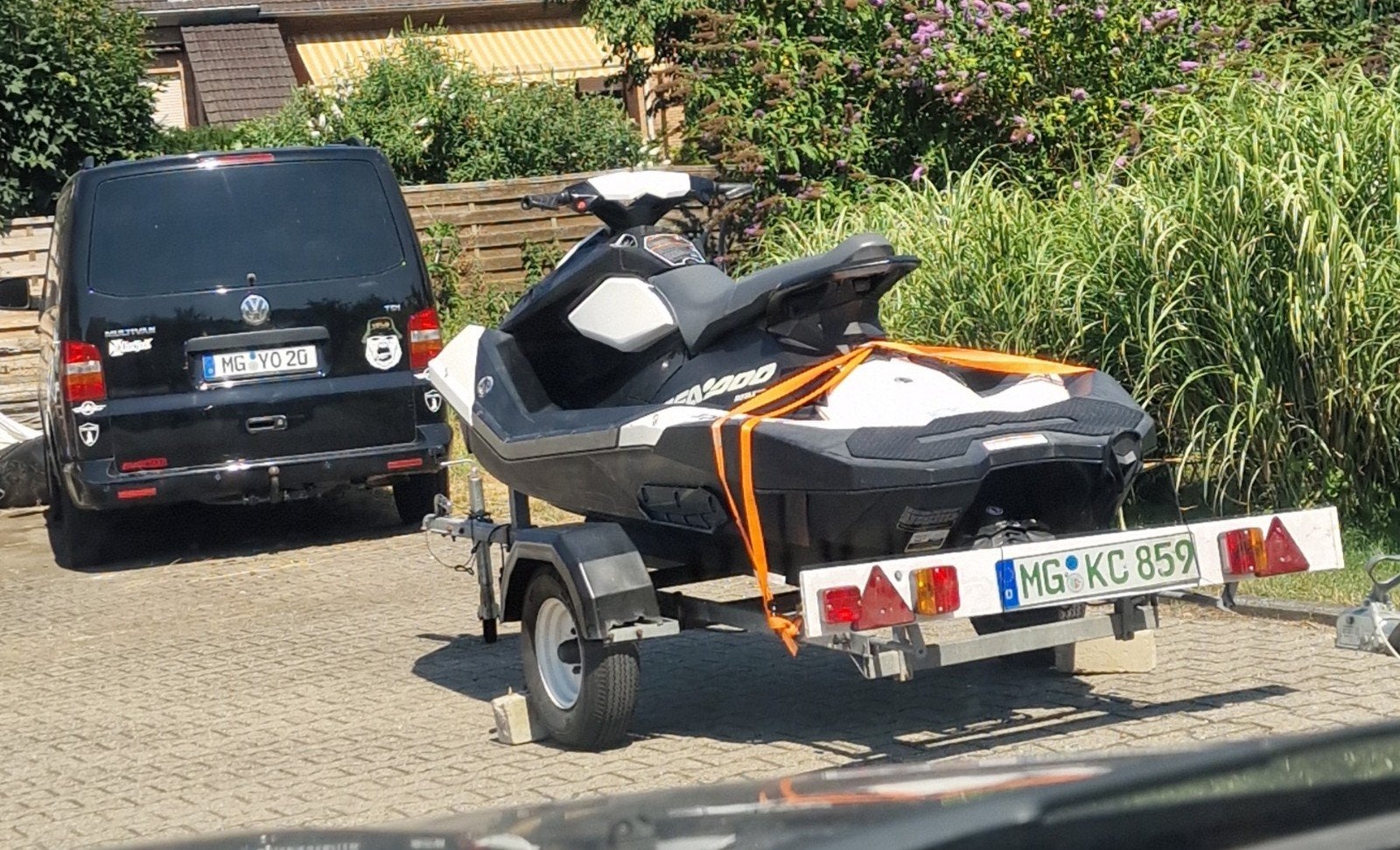 Jetskitrailer Jetski trailer waterscooter Aanhanger, Auto diversen, Aanhangers en Bagagewagens, Ophalen