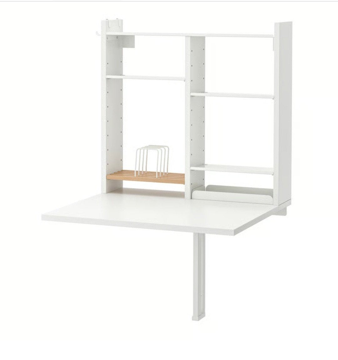 IKEA NORBERG opklapbare wandtafel/bureau - zo goed als nieuw, Ophalen, Hout, Zo goed als nieuw, IKEA