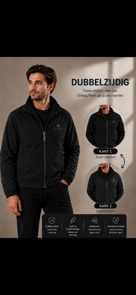 L0r0 pi@n@ dubbelzijdige jasjes !!, Kleding | Heren, Ophalen of Verzenden, Nieuw, Maat 52/54 (L), Blauw