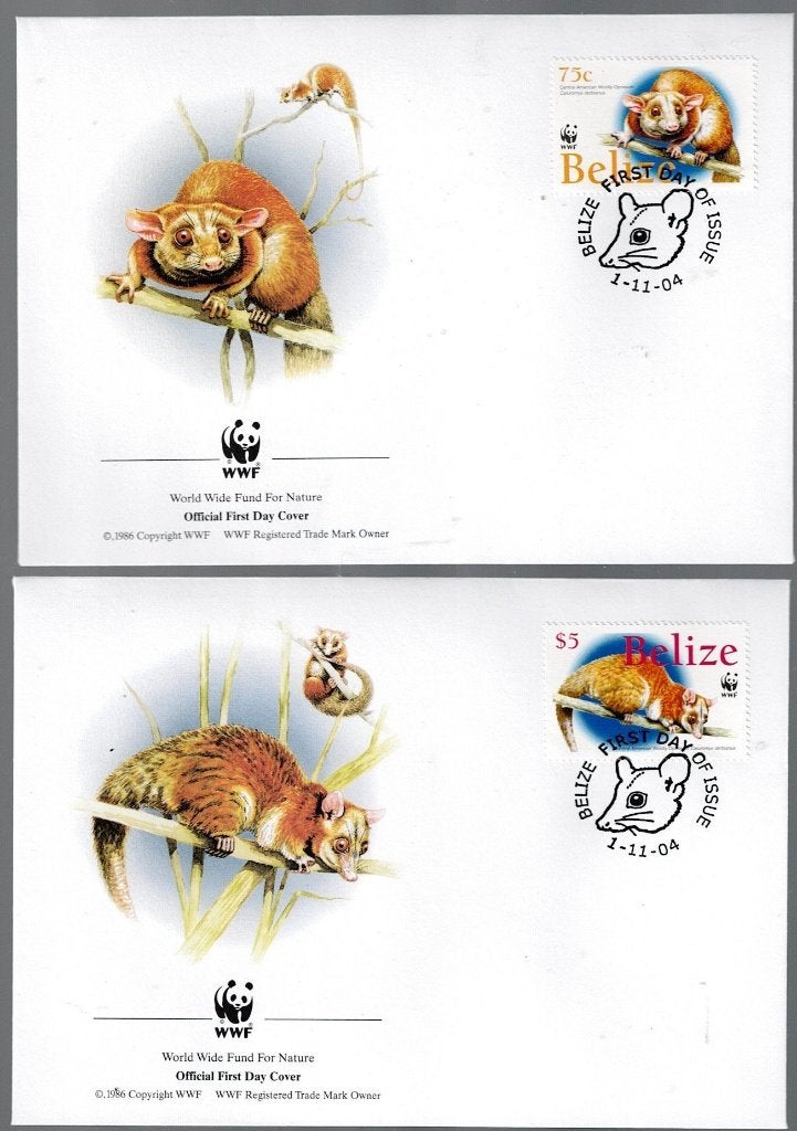 WWF  132 FDC'n onbeschreven, Verzenden, Onbeschreven, Rest van de wereld