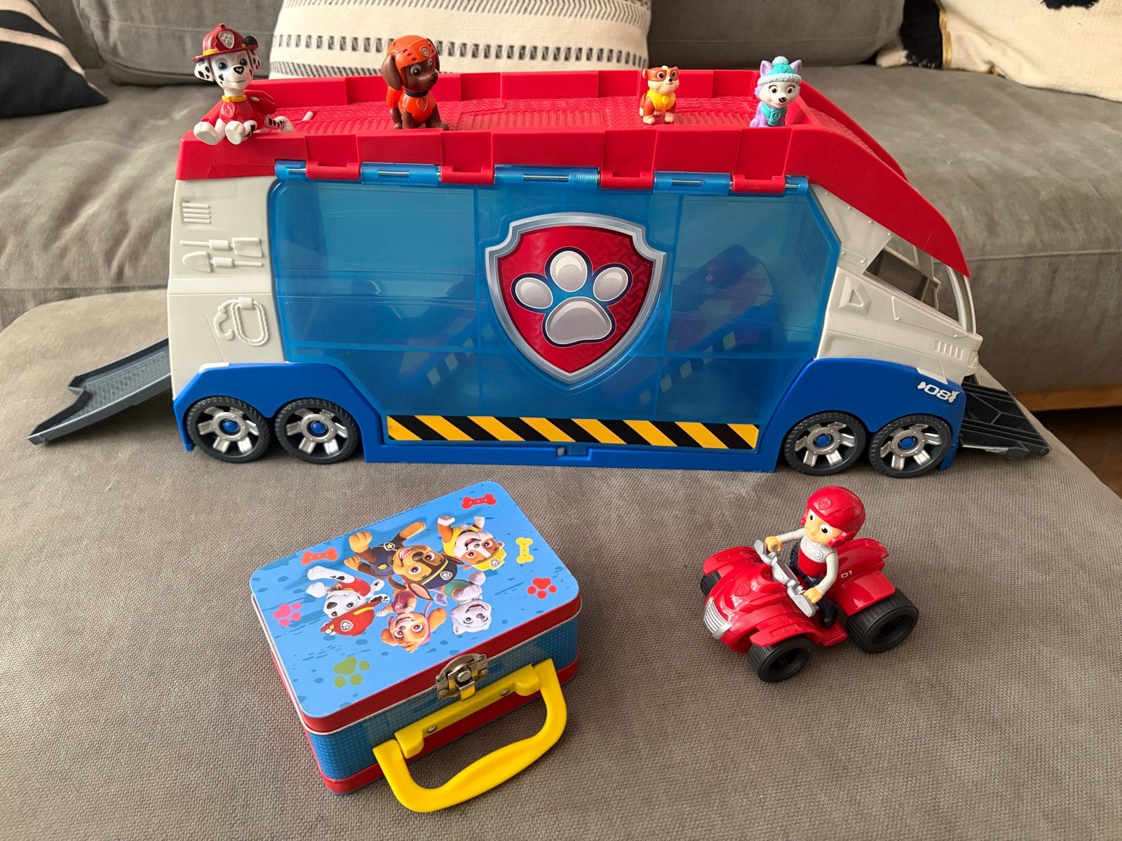 PAW Patrol Transforming Patroller/Ryder & ATV/gratis memory, Kinderen en Baby's, Speelgoed | Actiefiguren, Ophalen of Verzenden