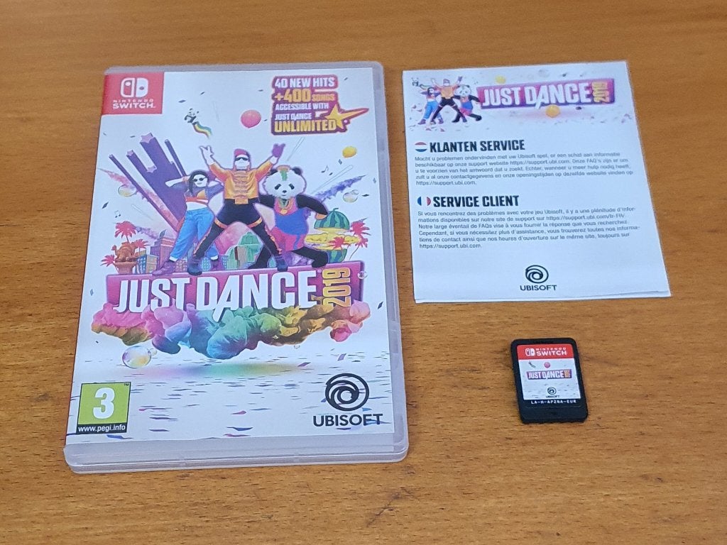 SWITCH | Just DANCE 2019, Spelcomputers en Games, Games | Nintendo Switch, Muziek, Gebruikt, Ophalen of Verzenden, 3 spelers of meer