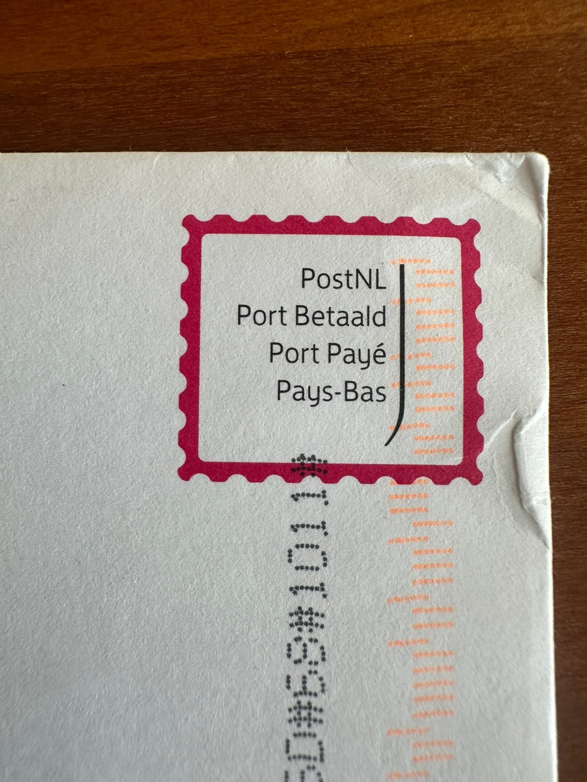 Port betaald zegel, Ophalen of Verzenden