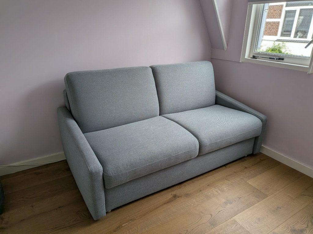 Foldable Sofa-Bed, Huis en Inrichting, Ophalen, 125 tot 150 cm, Tweepersoons, Zo goed als nieuw